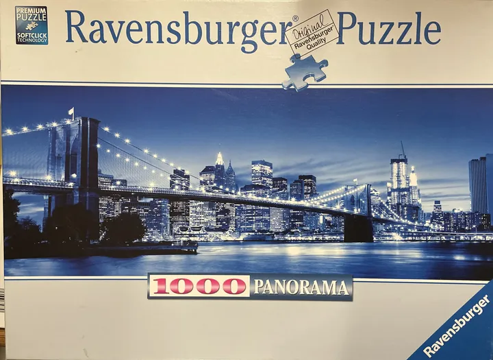 Ravensburger - Panorama Puzzle - 1000 Teile - Leuchtendes New York (Ravensburger 15050) - Bild 1