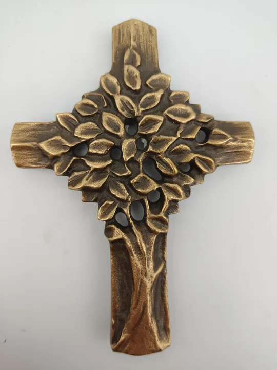Messing Kreuz von Joseph Krautwald - Bild 4