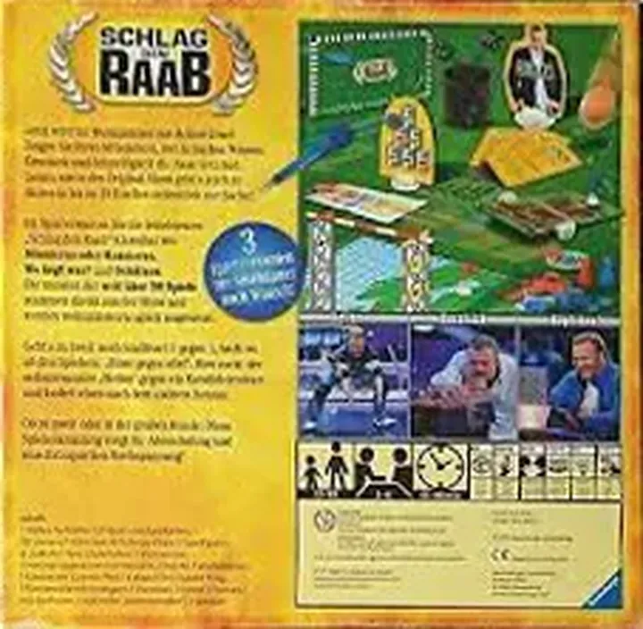 Schlag den Raab - Das 1. Spiel, Brettspiel Gesellschaftsspiel - Bild 2