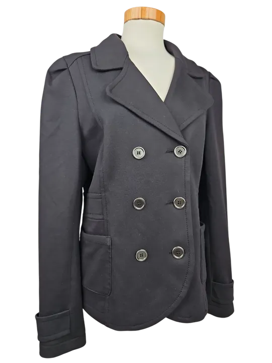 H&M Damen Blazer, schwarz - Gr. XL  - Bild 2