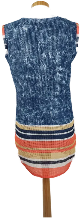 N.F. Damen-Minikleid blau gestreift - XL/42 - Bild 2