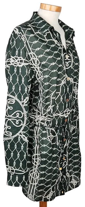 TORY BURCH Damen Longbluse, grün - Gr. M  - Bild 2