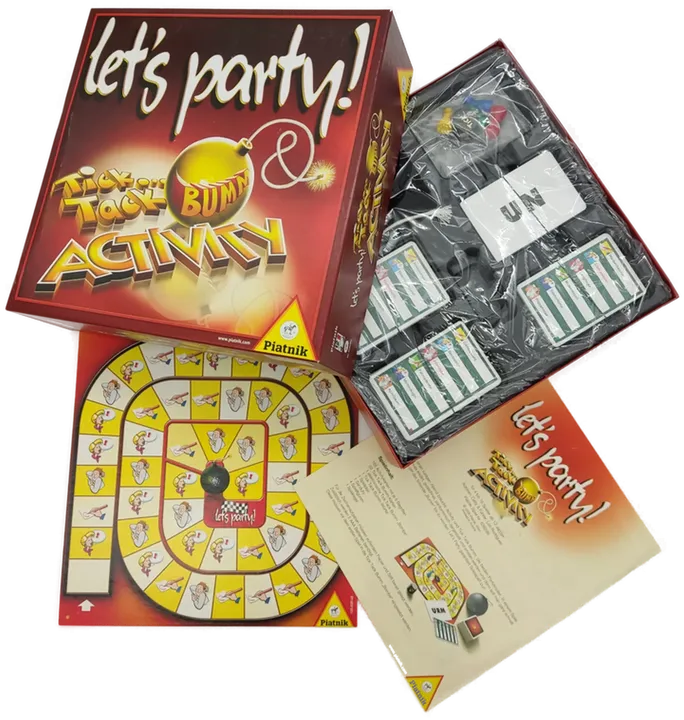 ACTIVITY - Tick Tack Bumm, let's Party! - Piatnik  - Bild 3