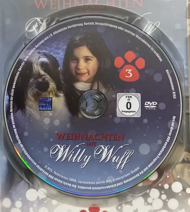Weihnachten mit Willy Wuff - Weihnachtsfilm - DVD - Bild 3