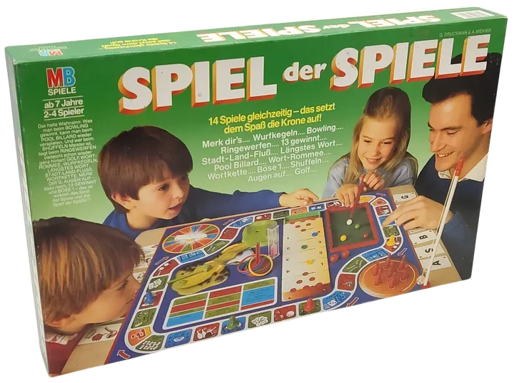 Spiel der Spiele - Gesellschaftsspiel - MB Spiele  - Bild 1