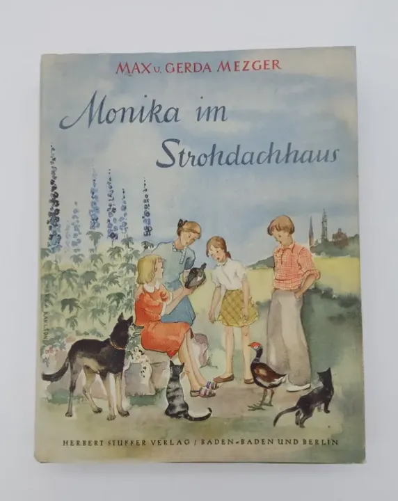 Monika im Strohdachhaus - Max und Gerda Mezger - Bild 1