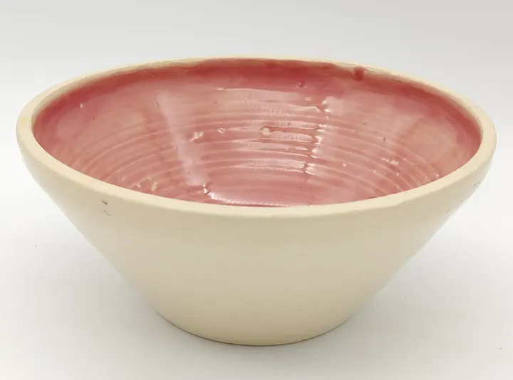 Keramikschüssel rosa  - Bild 2