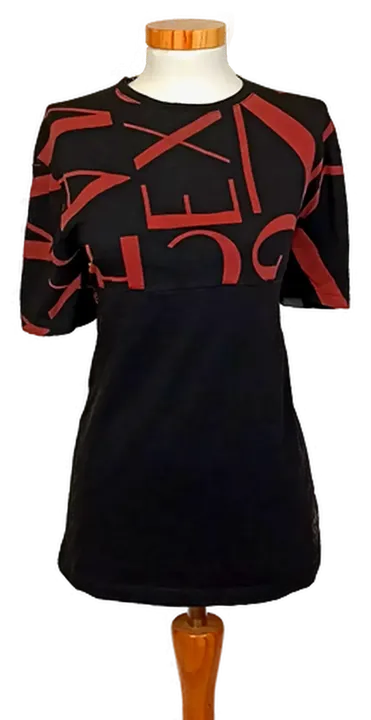 Armani T-Shirt schwarz mit Typo-Print Gr. S - Bild 1