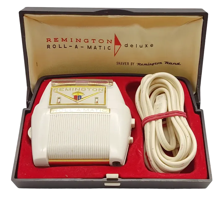 Vintage Remington Roll-A-Matic deluxe Rasierapparat  - Bild 1