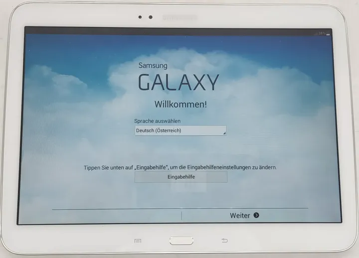 Samsung Galaxy Tab 3 GT-P5200 16 GB  weiß 10,1 Zoll ohne Ladekabel - Bild 1