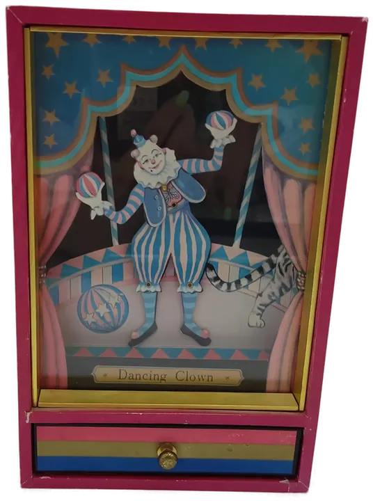 Clownspieluhr mit Schublade - Bild 4
