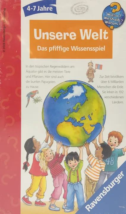 Wieso? Weshalb? Warum? Unsere Welt - Das pfiffige Wissensspiel - Ravensburger  - Bild 1