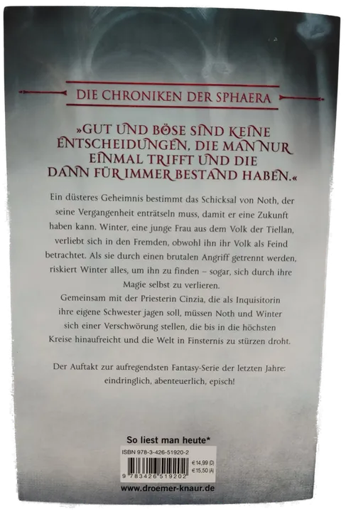 Frostflamme - Die Chroniken der Sphaera - Christopher Husberg - Roman - Bild 2