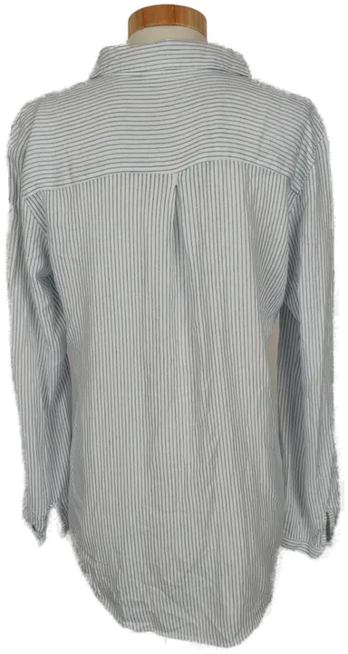 Esprit Damen Bluse Hemd blau weiß gestreift - M/38 - Bild 2