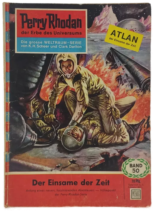 Romanheft Perry Rhodan Der Einsame der Zeit Erstauflage Nr. 50 - Bild 1