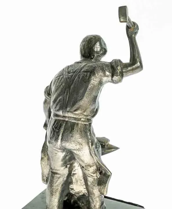 O.G. VOEST LINZ Statue Schmied - Bild 4