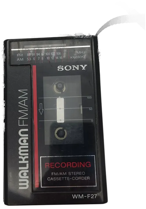 Sony Walkman FM/AM Stereo Cassette-Corder – Gut erhaltene Technikikone - Bild 1