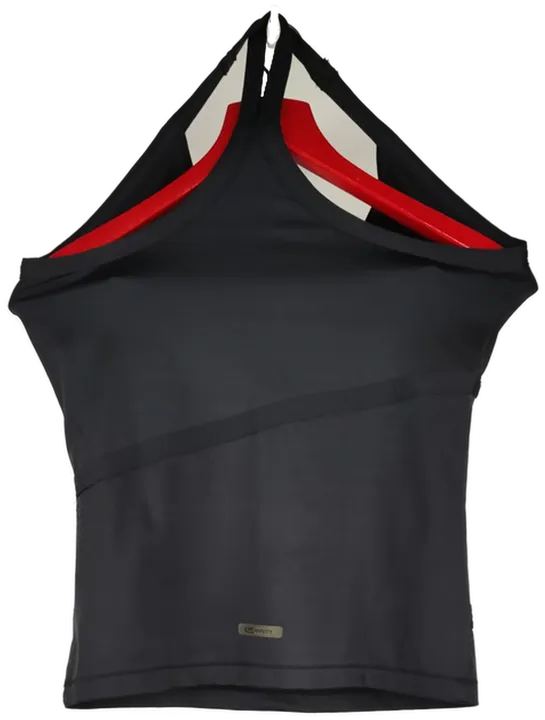 Puma Trainingsshirt Damen mit integrierten BH , Ringerrücken schwarz- M/38 - Bild 2