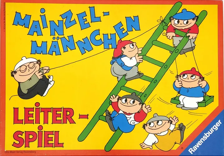 VINTAGE SPIEL 1979 - Mainzelmännchen - Leiterspiel - Gesellschaftsspiel - Bild 1