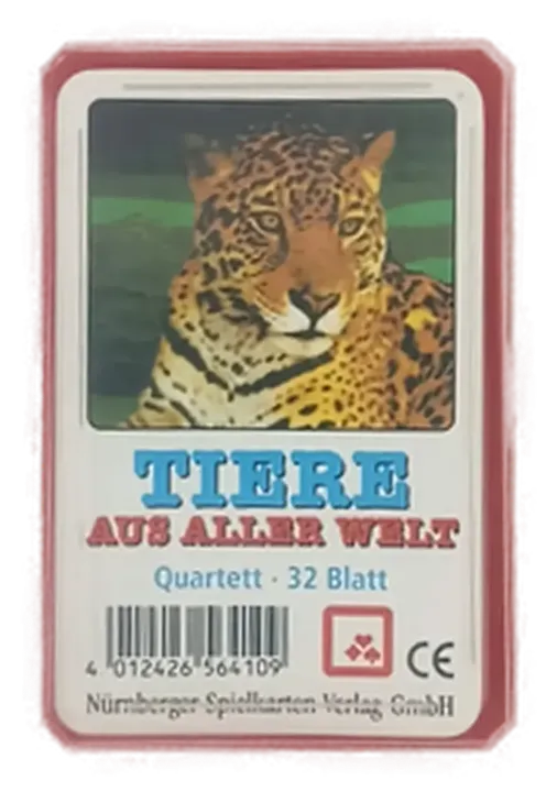 Tiere aus aller Welt - Kartenspiel (32 Blatt) - Bild 1