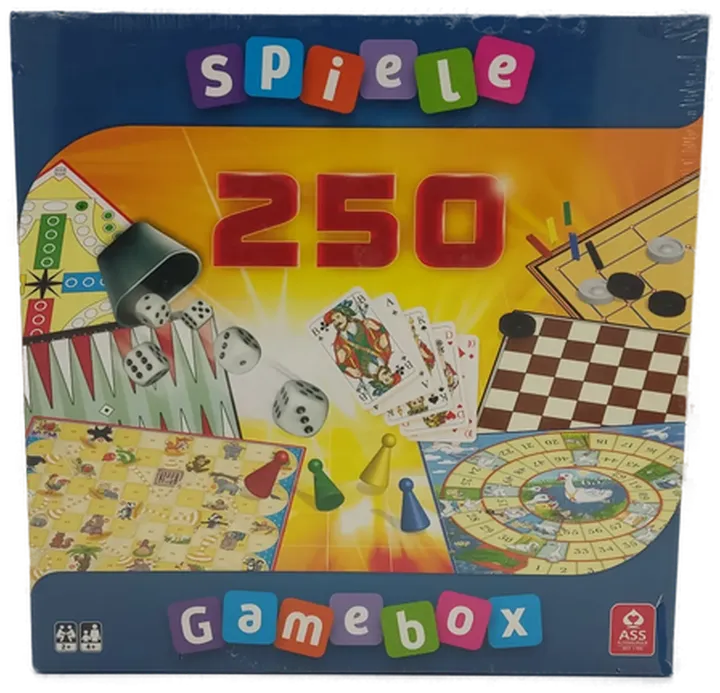 ASS Altenburger Spiele Gamebox 250, Spielesammlung - Bild 1