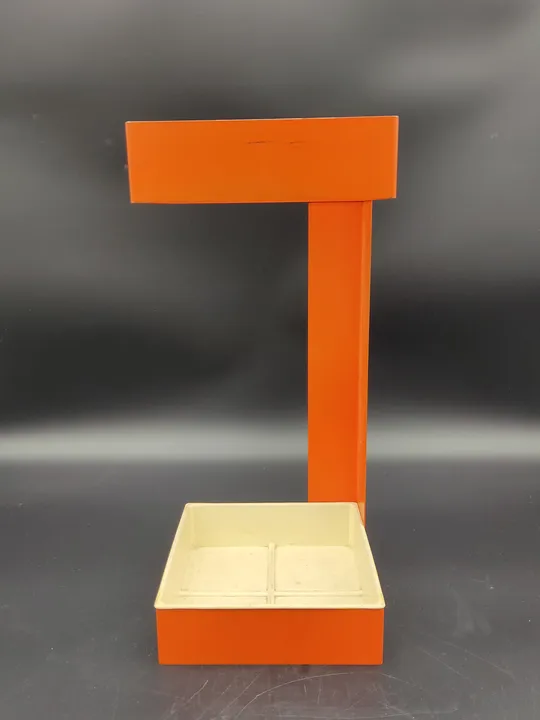 Mid-Century Schirmständer in knalligem Orange  - Bild 1