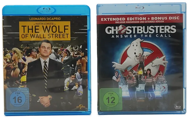 The Wolf of Wall Street & Ghostbusters Blu-ray Bundle - Bild 2