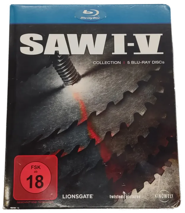 Blu-ray 5 Disc's SAW I-V Collection - Bild 2