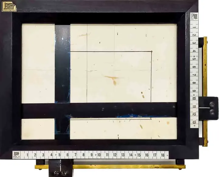 Faltus Vergrößerungsrahmen für die Dunkelkammer bis 13 X 18 - Bild 1