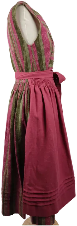 Damendirndl mit Schürze bunt / midi - S/36 - Bild 3