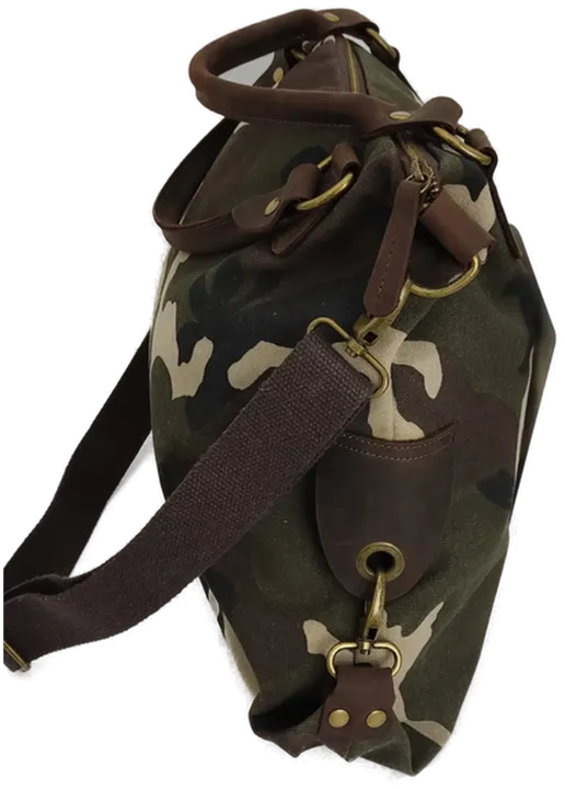 Vera Pelle Damen Tasche mit Leder besatz - Bild 3