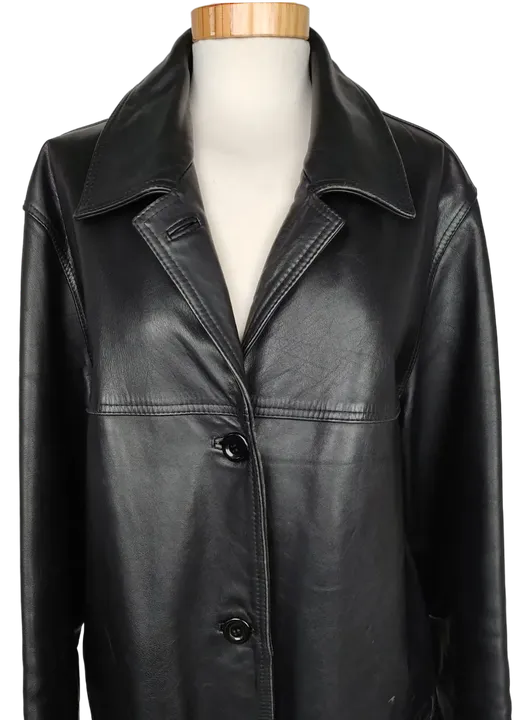 Benny's Shop Damen Lederjacke, schwarz - Gr. M - Bild 3