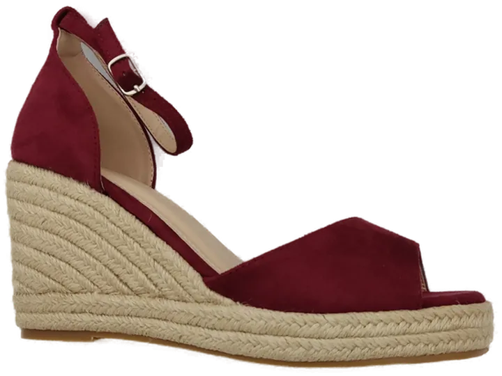 Allegra K Espadrilles Plateau Absatz Keilsandale, Gr 40 - Bild 2