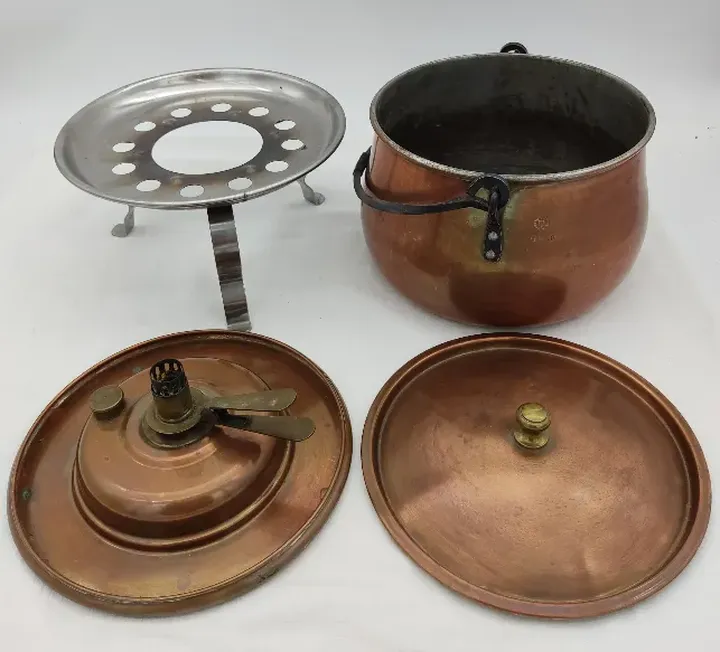 Vintage - Kupfer Kochkessel - Bild 4