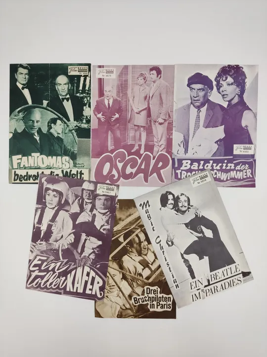 24x Vintage Filmprogramme - James Bond & 1960er - Bild 5