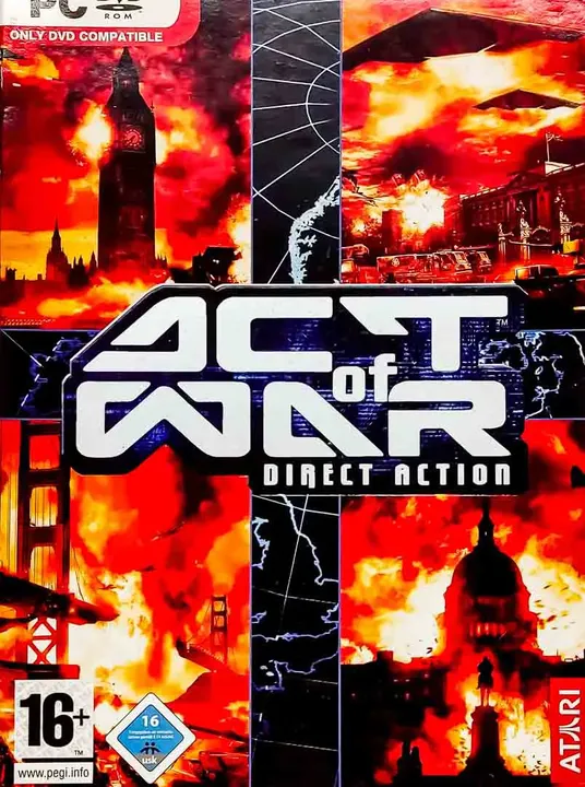 PC Game DVD-ROM Act of War Direct Action - Bild 1