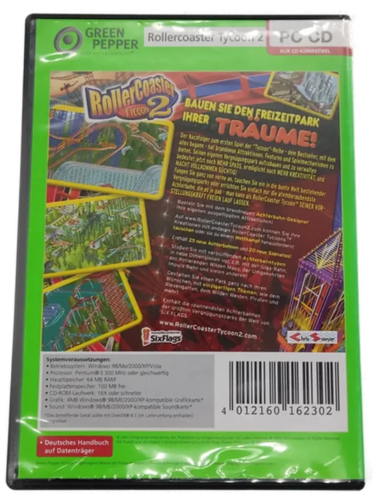 PC Game CD-ROM Rollercoaster Tycoon 2 - Bild 2