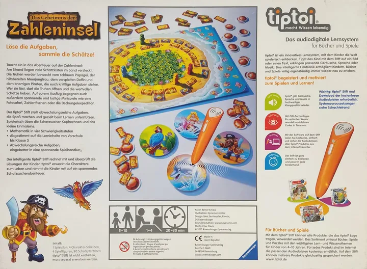 tiptoi® Das Geheimnis der Zahleninsel - Lernspiel - Ravensburger  - Bild 2