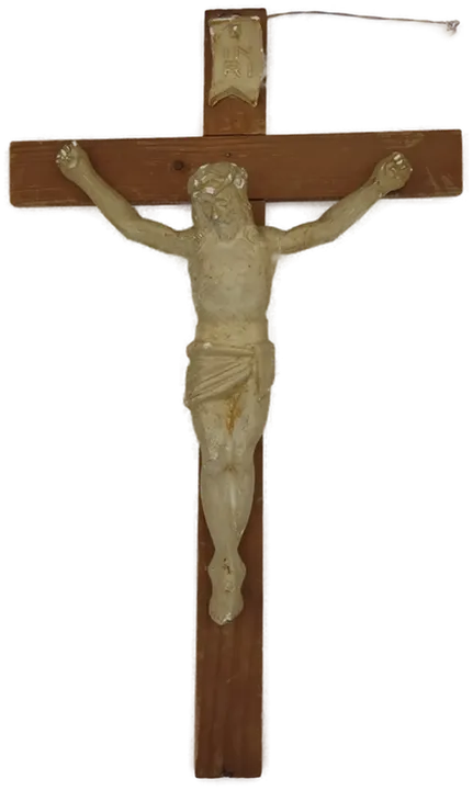 Holzkreuz Kruzifix - Bild 1