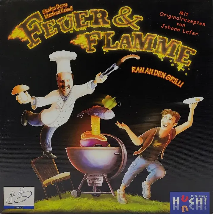 Feuer & Flamme - Ran an den Grill - Gesellschaftsspiel, Huch & friends  - Bild 1