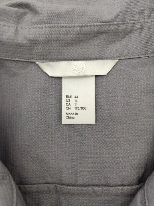 H&M Damen Kleid grau Gr. 44 - Bild 5