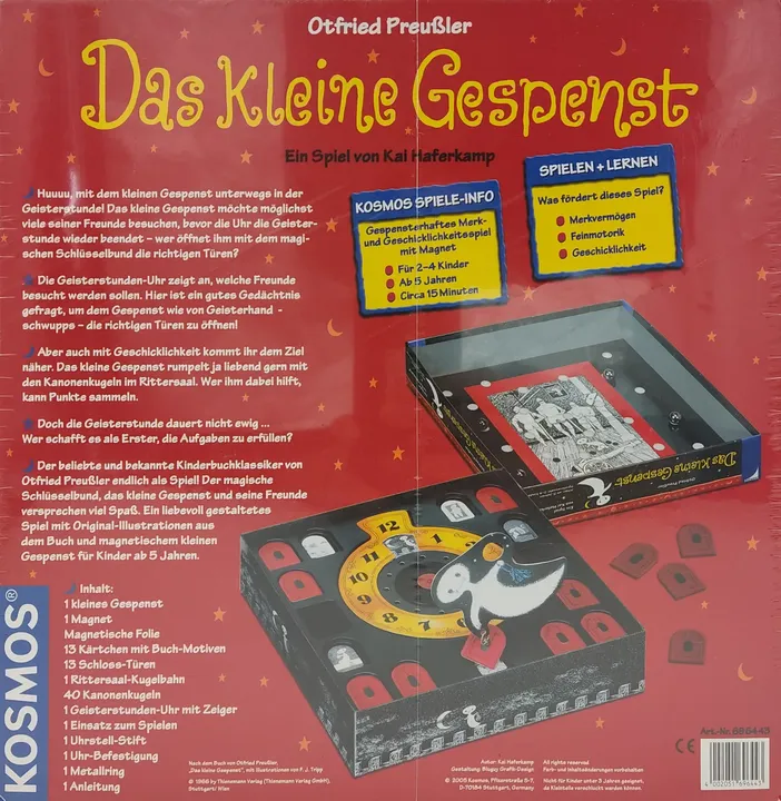 Das kleine Gespenst - Geschicklichkeitsspiel - Kosmos - Bild 2