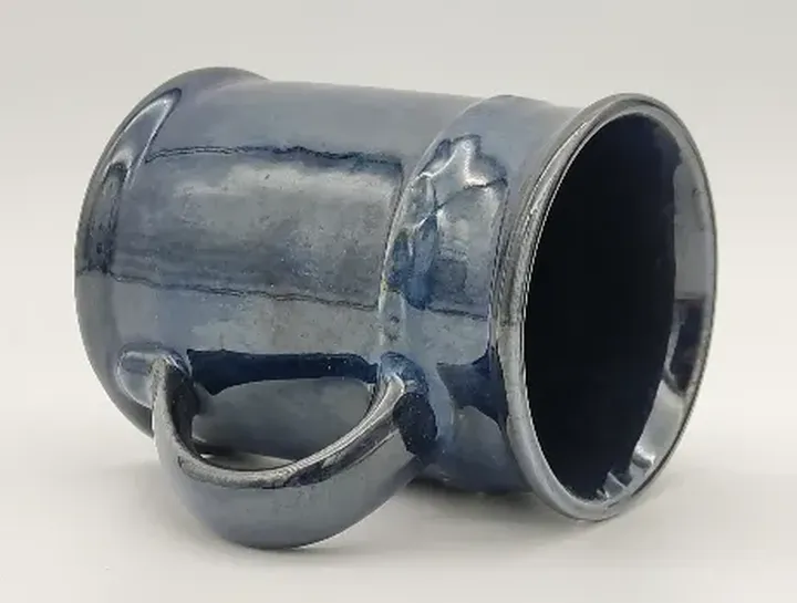 Keramik Tassen Set 3tlg. blau  - Bild 2
