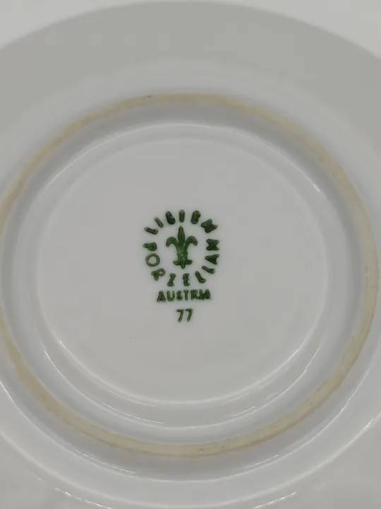 Lilienporzellan Kaffeetasse DAISY 18 - graublau - Bild 4