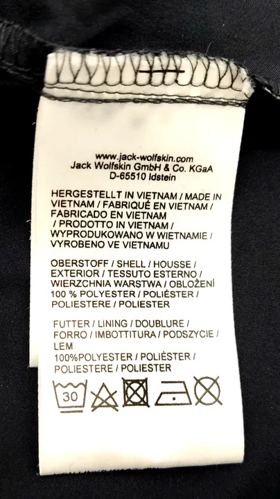 Jack Wolfskin Herren Outdoorhemd mit Brusttasche schwarz - L - Bild 5