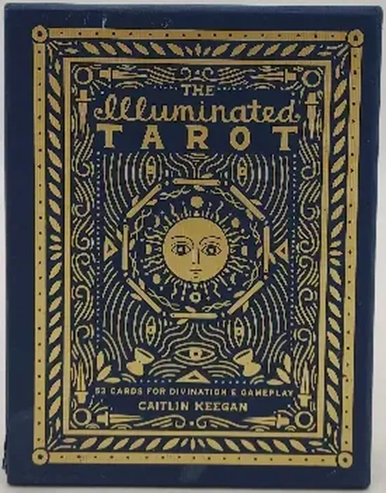 The Illuminated Tarot-Kartenset mit Begleitbuch – 53 Karten, englisch - Bild 1