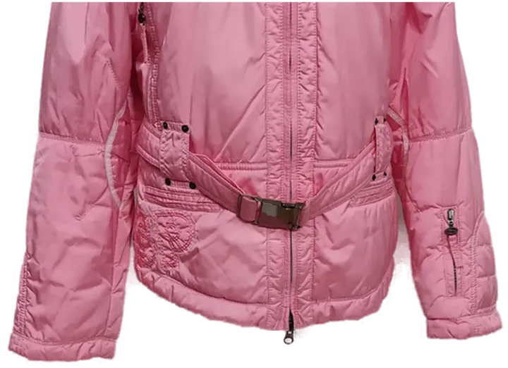 SP Kitzbühel Sportalm Vintage Damen Skijacke mit Kunstpelz roserot/pink Größe 42 - Bild 5