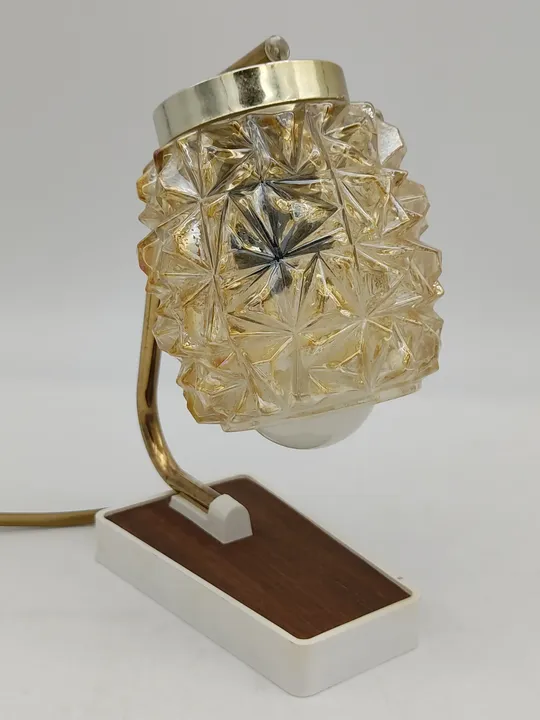 Vintage Tischlampe aus Kristall  - Bild 6