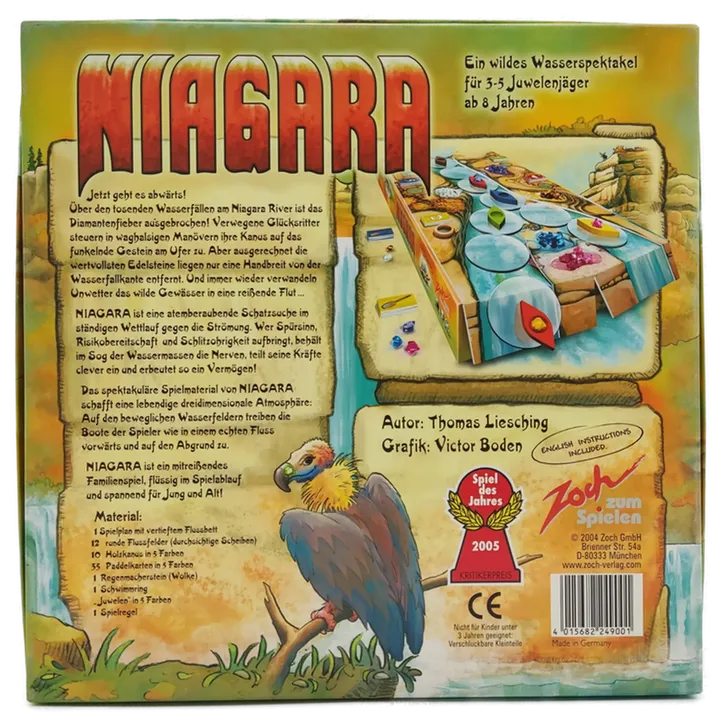 Niagara - Gesellschaftsspiel, Zoch zum Spielen - Bild 2