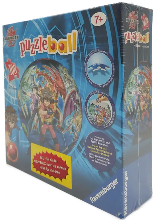 Bakugan Puzzleball 108 Teile originalverpackt - Bild 1